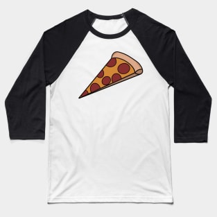 Pizza Drawing Baseball T-Shirt